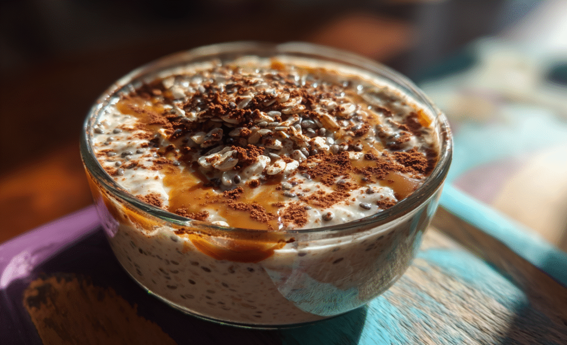 Tiramisu-Inspired Overnight Oats: A Decadent Morning Delight