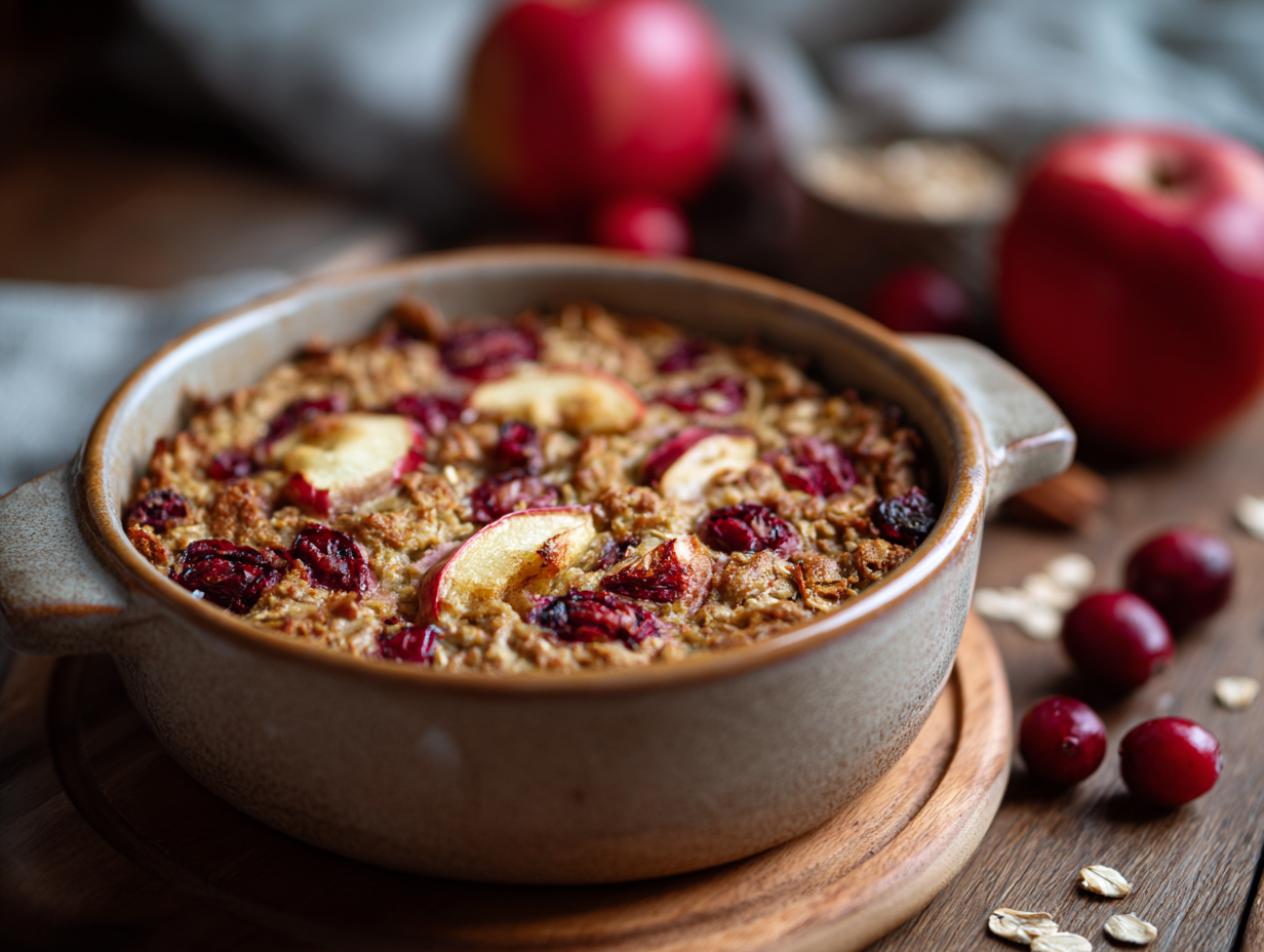 What Is High-Fiber Apple-Cranberry Baked Oats and Why It Matters?