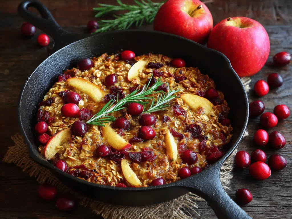 What Are High-Fiber Apple-Cranberry Baked Oats and Why Do They Matter?
