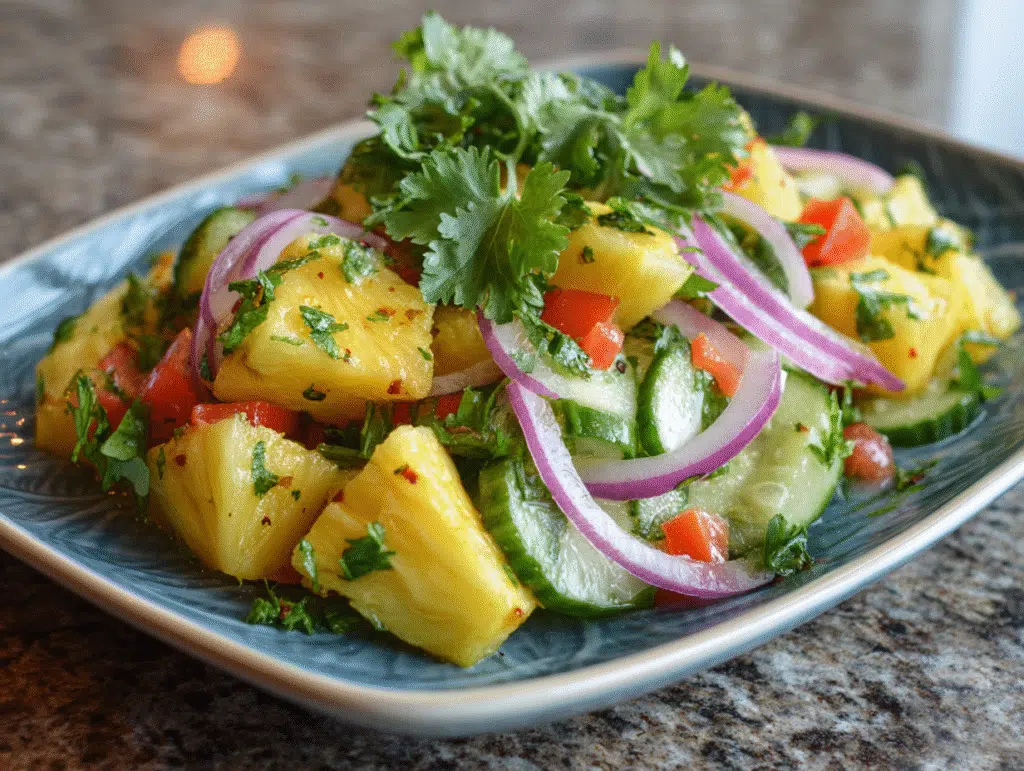 Pineapple & Cucumber Salad: Your Ultimate Refreshing, Sugar-Conscious Side