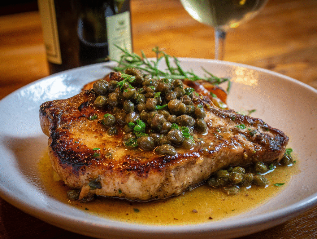 What Are Pork Chops with White Wine and Capers and Why Do They Matter?