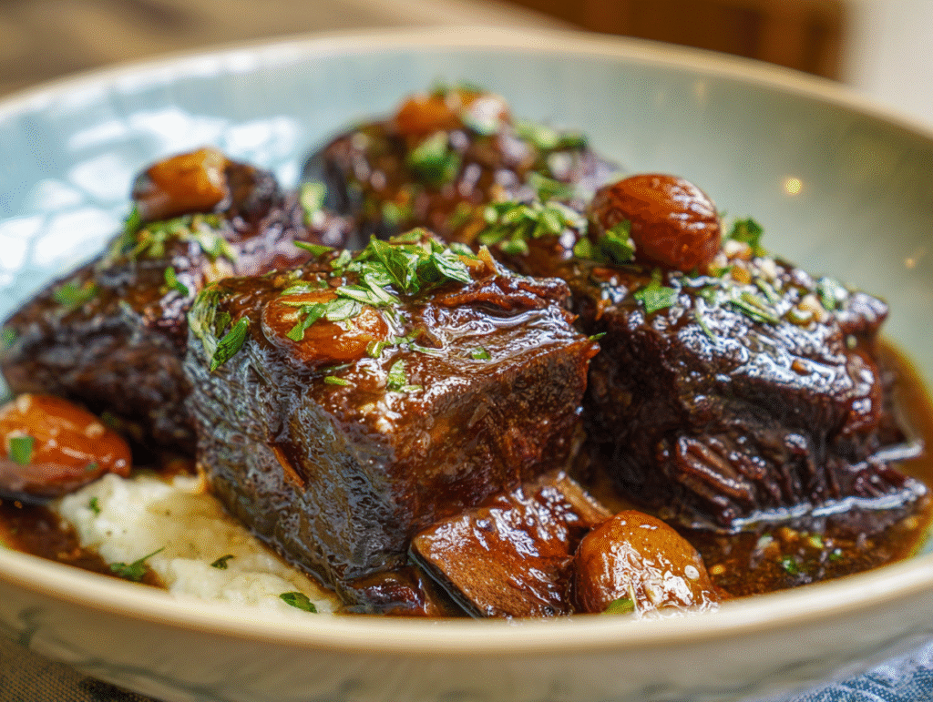 Slow Cooker Balsamic Short Ribs Recipe