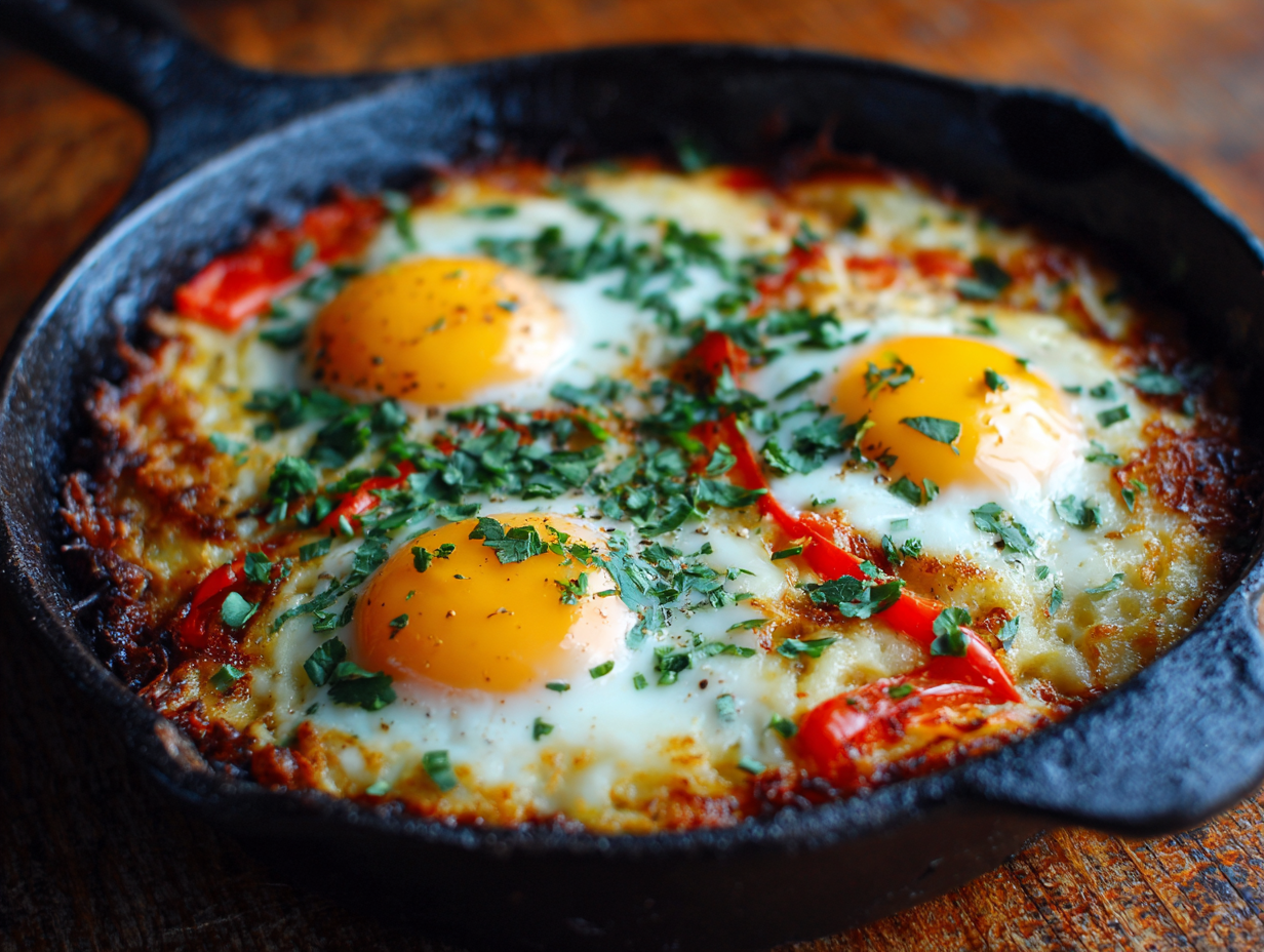 What Is Sweet Pepper Hash Brown Baked Eggs and Why It Matters?