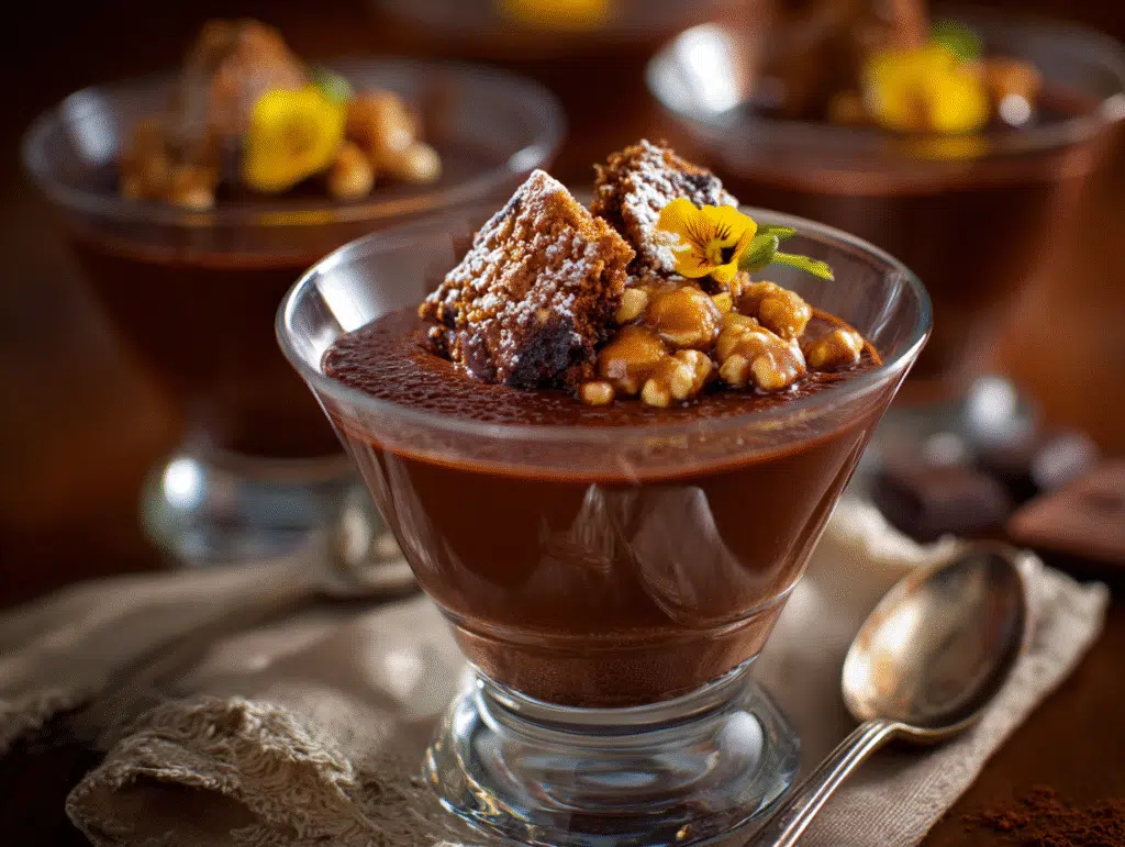 Gluten-Free Warm Chocolate Pudding