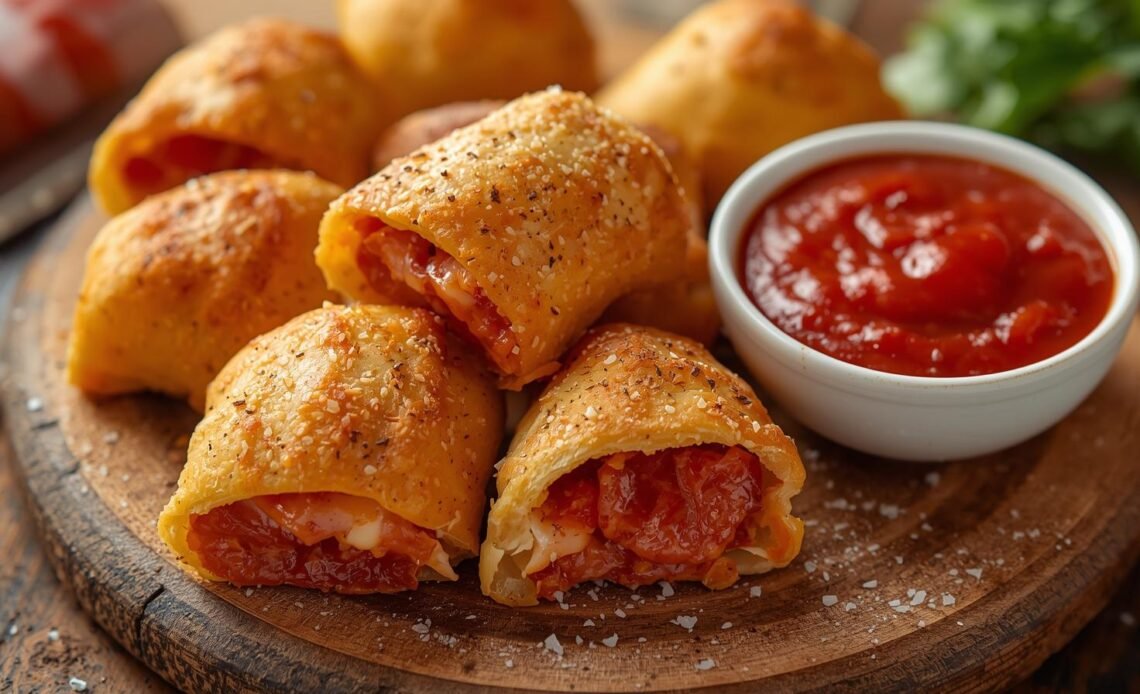 Healthy Air Fryer Pizza Rolls