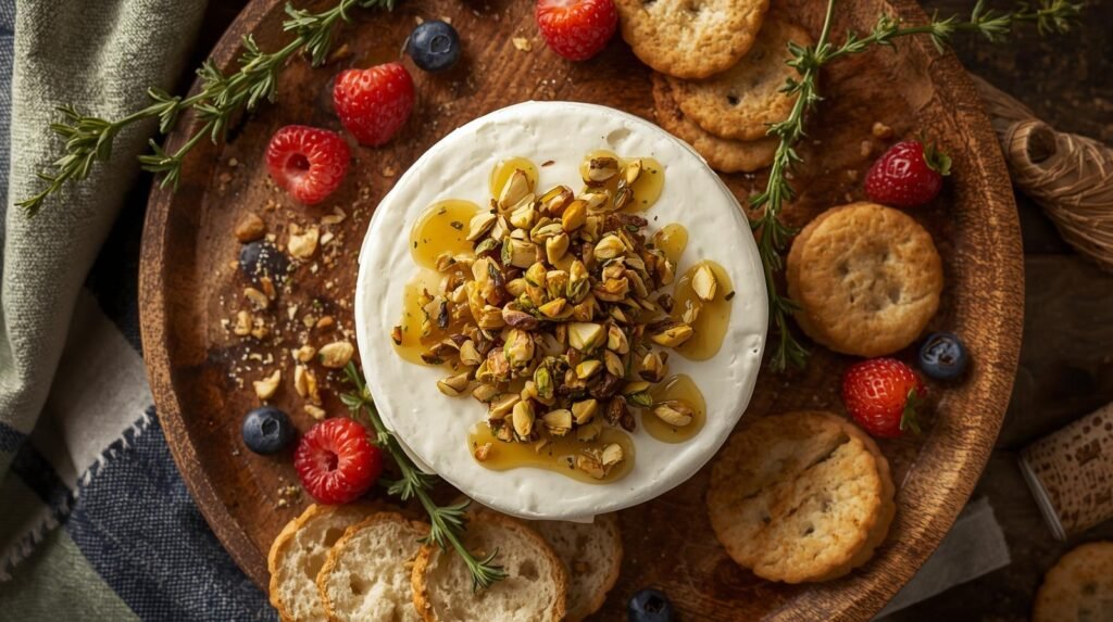 Boursin Cheese Appetizer with Honey and Pistachios: An Elegant, Effortless Starter