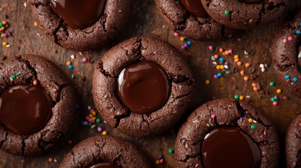 Decadent Chocolate Thumbprint Cookies: A Healthier Approach to Holiday Indulgence