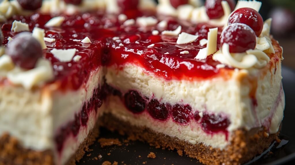 Our Festive Christmas Cheesecake