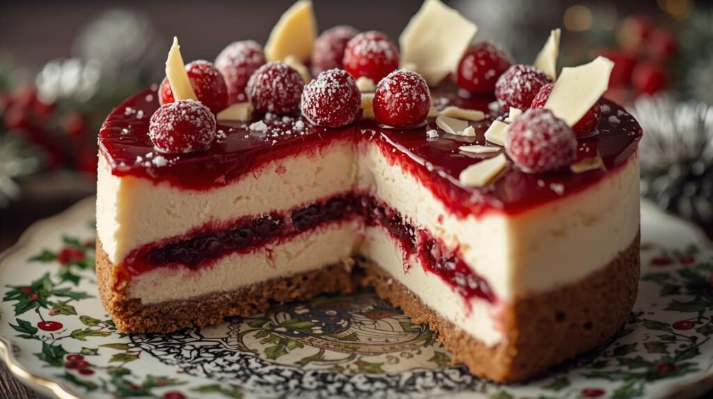 Our Festive Christmas Cheesecake: A Healthier Holiday Celebration
