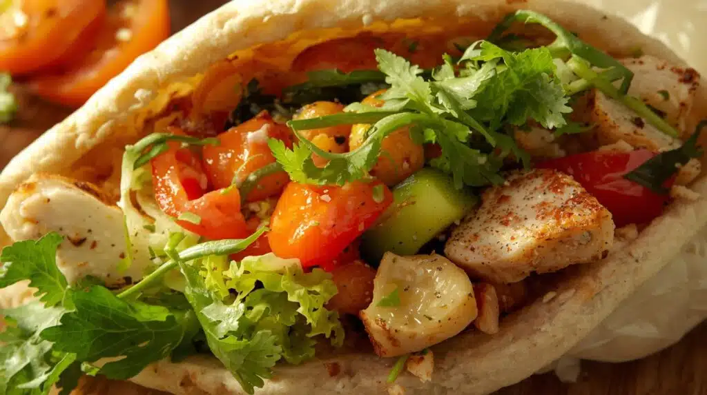 Crunchy Salad Pittas Recipe: The Perfect Portable Lunch