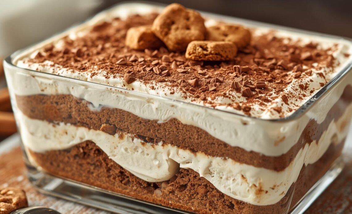 Easy Gingerbread Tiramisu
