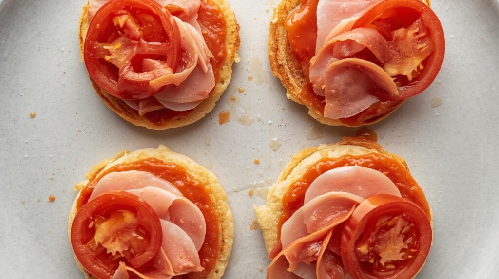 Hot Ham and Tomato Crumpets Recipe: The Perfect Quick Fix