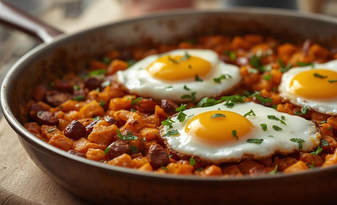 Irresistible Sweet Potato Breakfast Hash Recipe to Try Now with Eggs