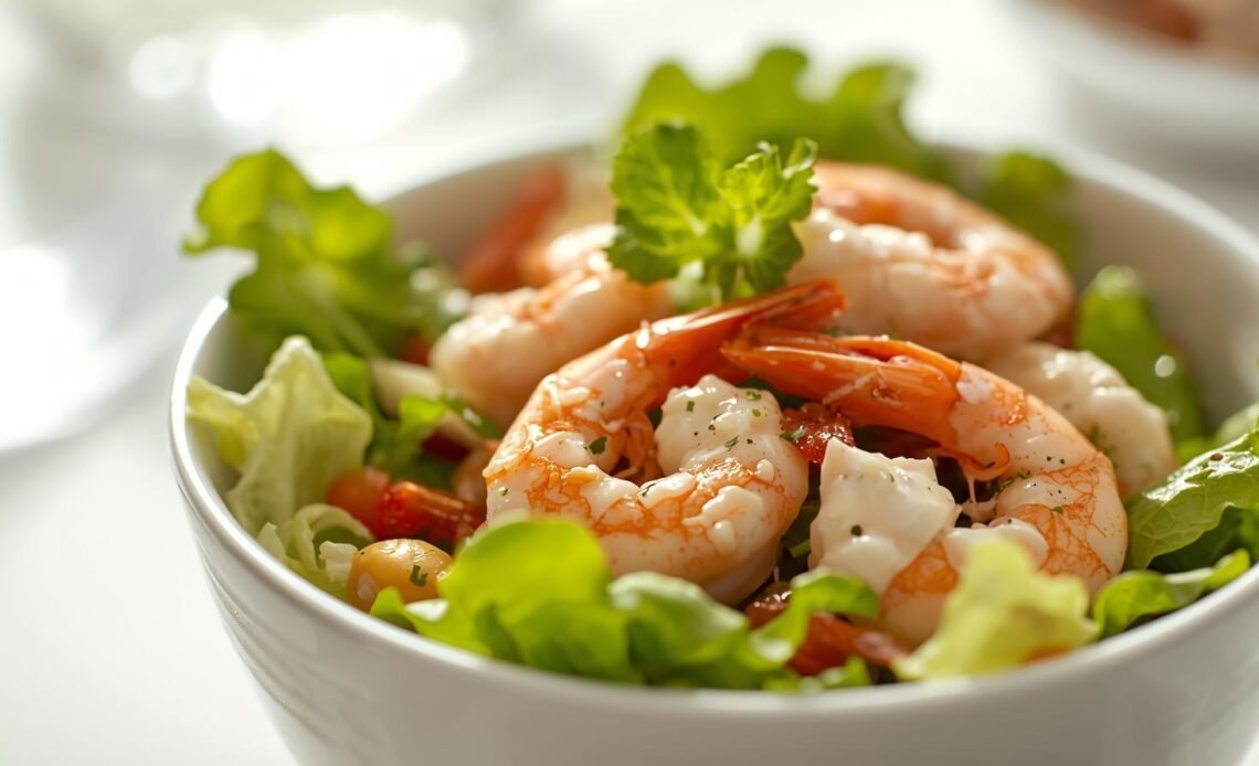 Kicking Prawn Salad Recipe