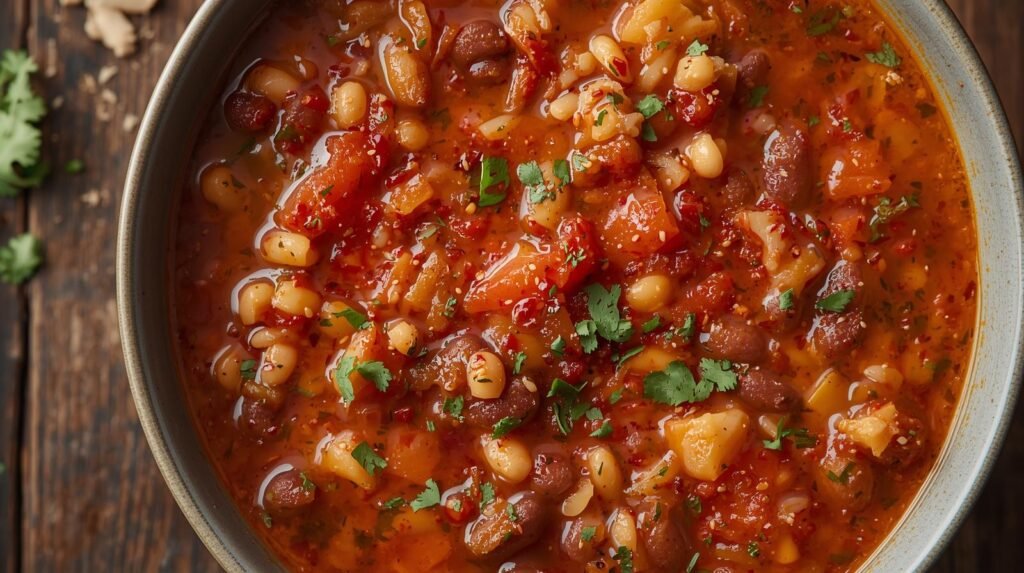 Hearty Mexican Bean and Tomato Soup Recipe: A Sugar-Free Comfort Bowl