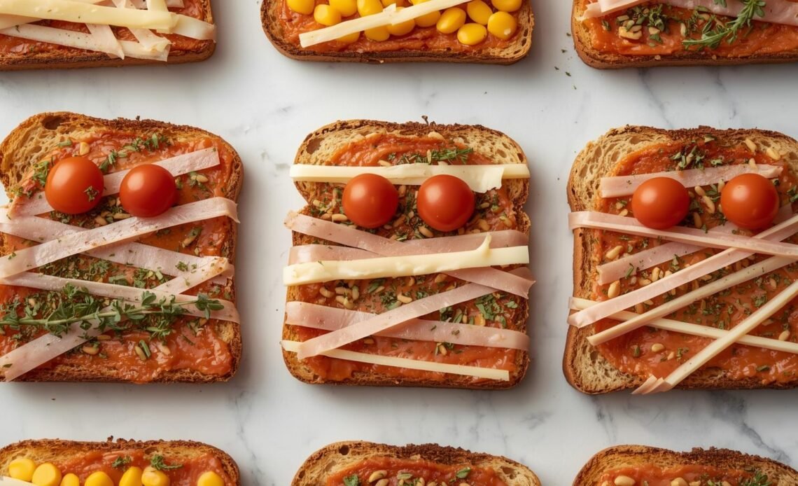 Mummies’ Faces for Halloween Recipe