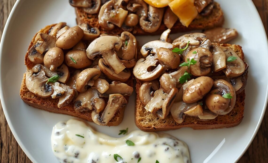 Mushrooms on Toast Recipe