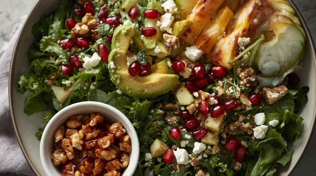 What Is Pomegranate Christmas Salad with Honey Mustard Dressing and Why Does It Matter?