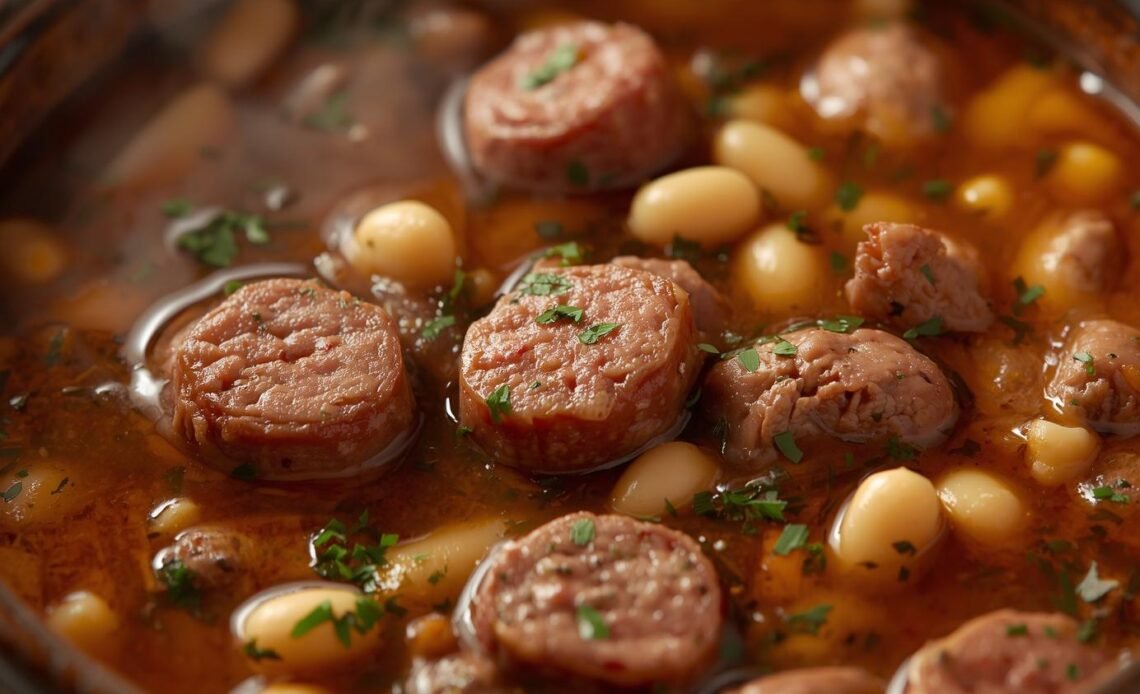 A Hearty Embrace: Sausage Bean Soup