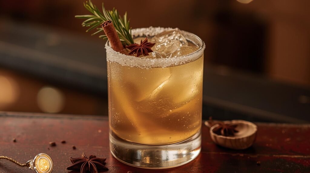 Festive Spiced Christmas Margarita: A Healthier Holiday Cocktail