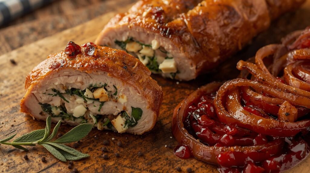 Stuffed Pork Tenderloin recipe
