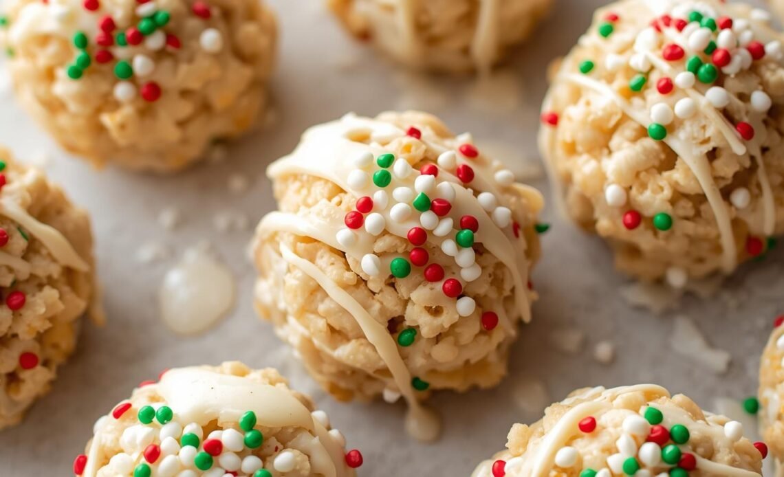 Christmas Rice Crispy Treats