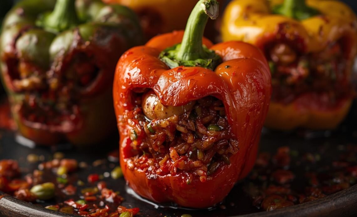 Zombie Peppers for Halloween Recipe