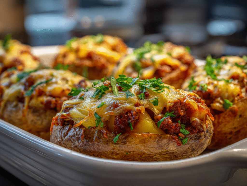 Baked Potatoes with Mince Recipe: A Healthier Take on Comfort Food Classics