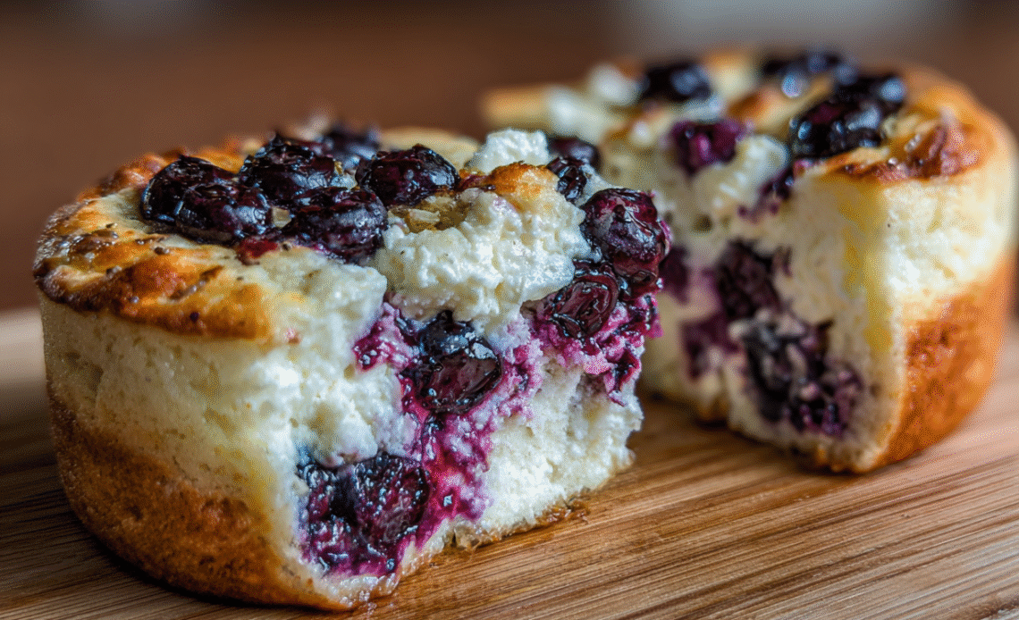 Cottage Cheese Blueberry Cloud Bread: A Delicious Delight!