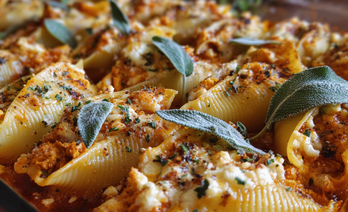 Creamy Pumpkin Ricotta Stuffed Shells Recipe: A Fall Comfort Food Delight