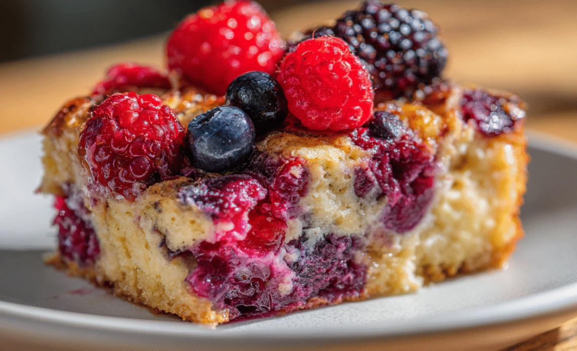 Deliciously Different: High Protein Triple Berry Bake – Healthy Breakfast Recipe