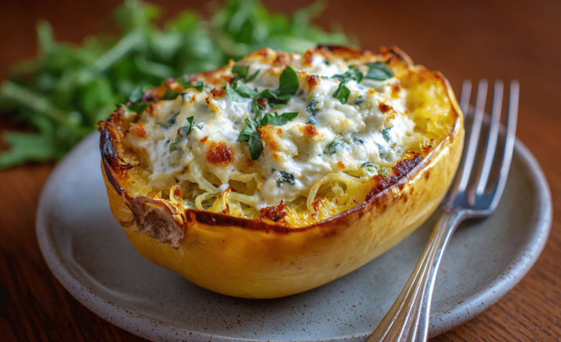 Creamy Baked Boursin Spaghetti Squash Delight Recipe: The Ultimate Guilt-Free Comfort Food