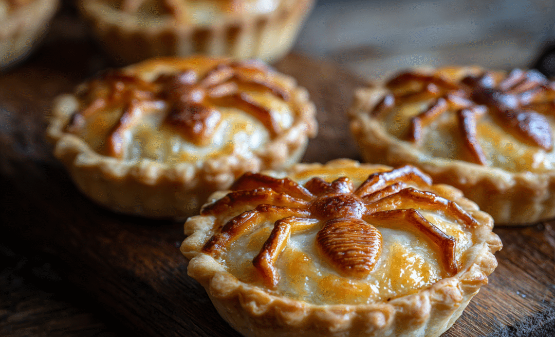Spider Pies for Halloween Recipe