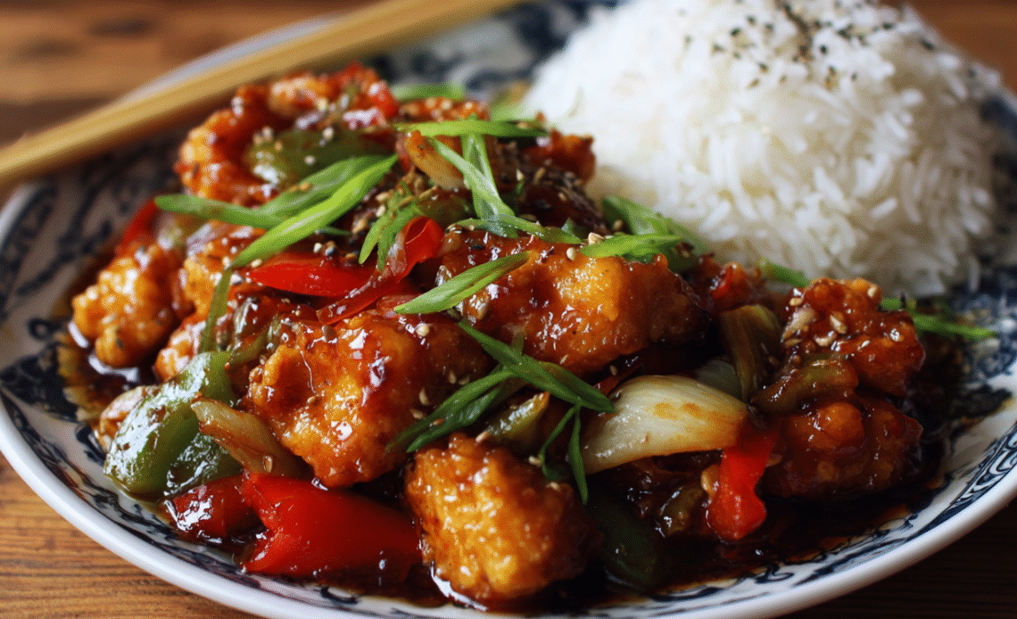 Sweet and sour chicken recipe