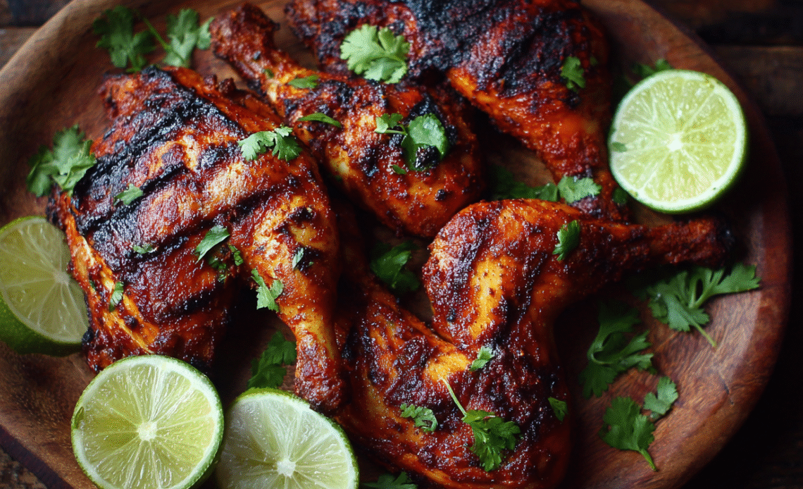 Tandoori Chicken Quarters Recipe