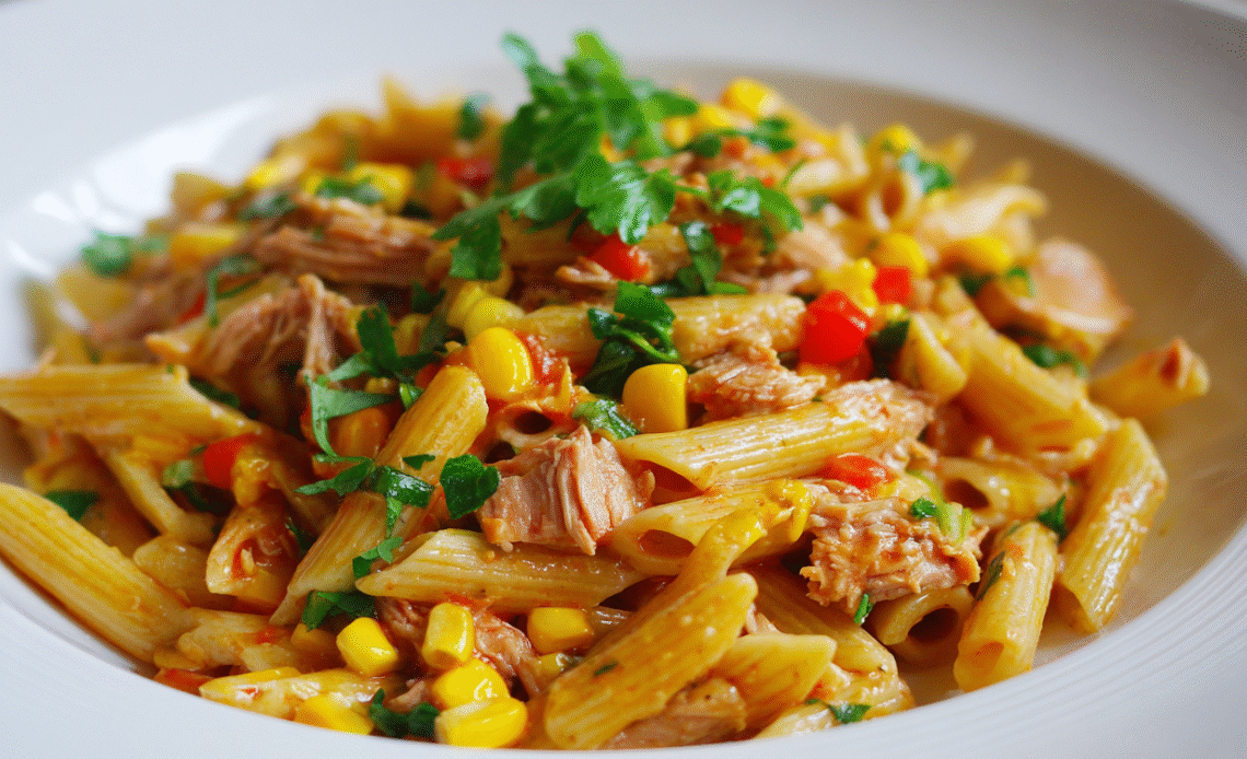 Tasty Tuna and Sweetcorn Pasta Recipe