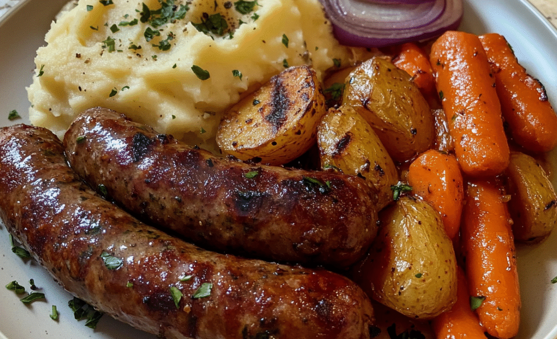 Old School Sausage and Mash Recipe