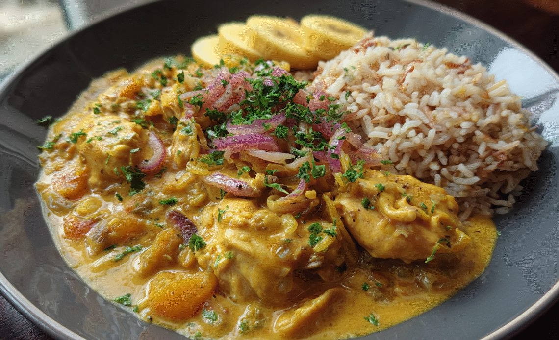 Chicken and Banana Korma
