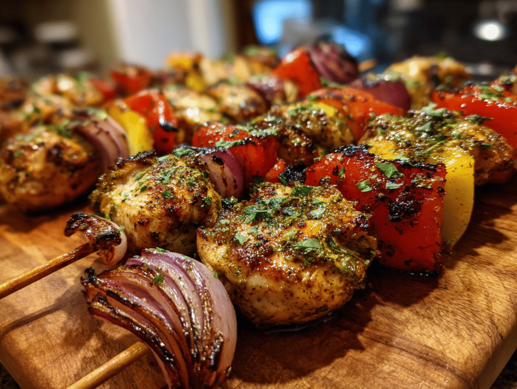 Jerk-Style Chicken Skewers Recipe: A Flavorful & Healthy Grilled Feast