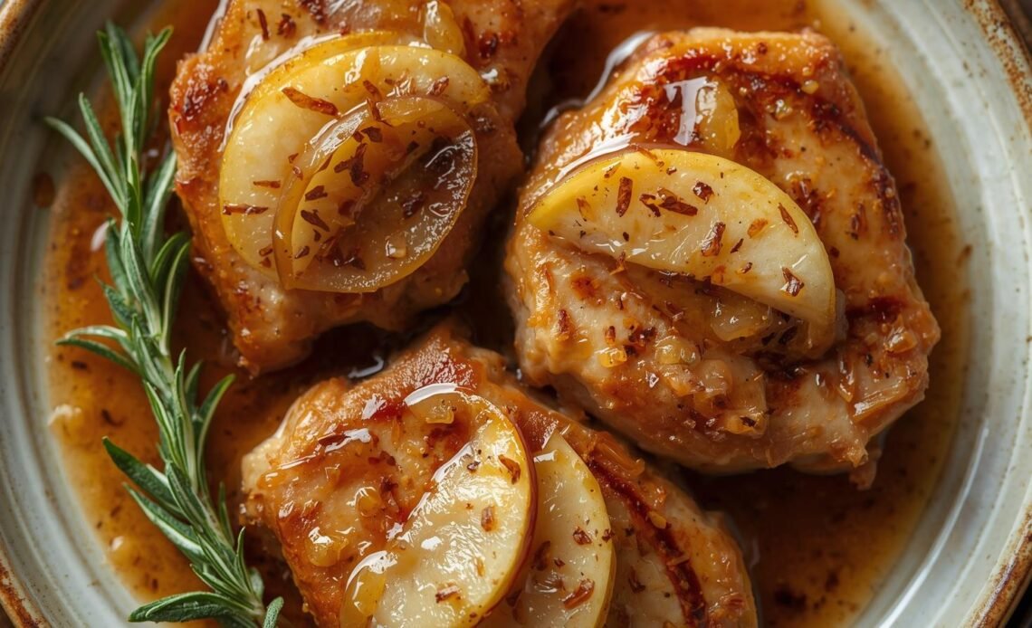 Apple Butter Pork Chops