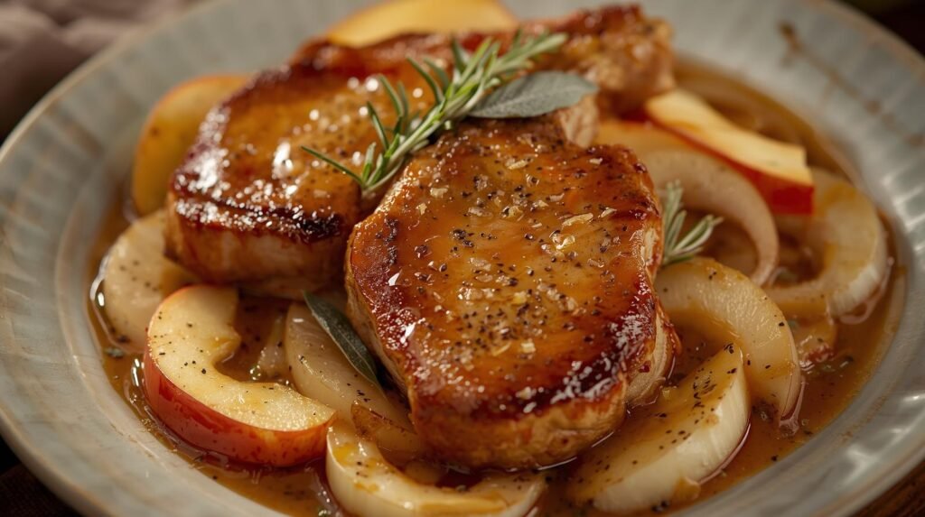 Savory Apple Butter Pork Chops: A Lower-Sugar Autumn Supper