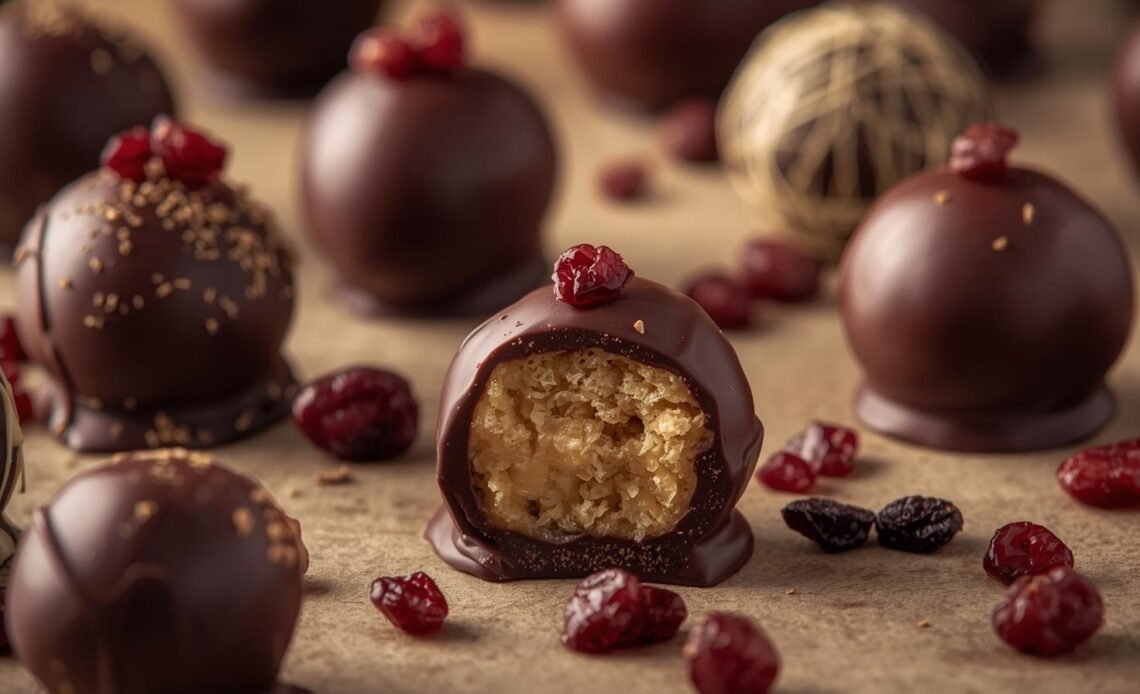 Cherry Bourbon Balls Recipe