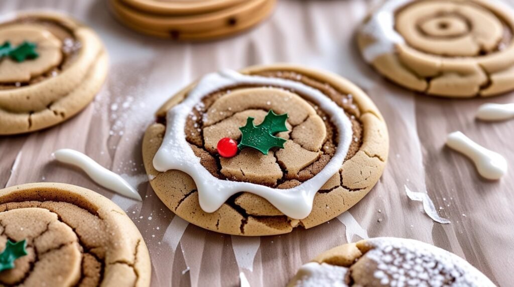 Holiday Treat Chewy Maple Cinnamon Cookies