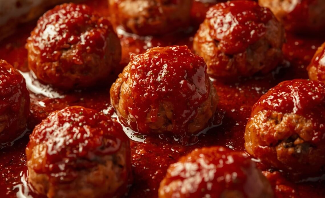 Christmas Cranberry Meatballs