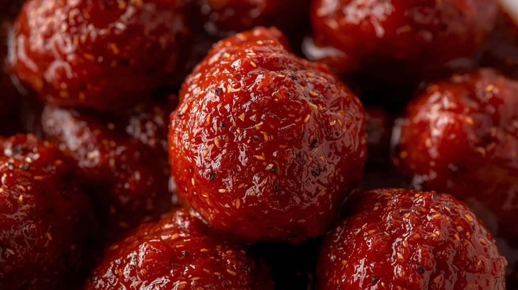 Christmas Cranberry Meatballs recipe