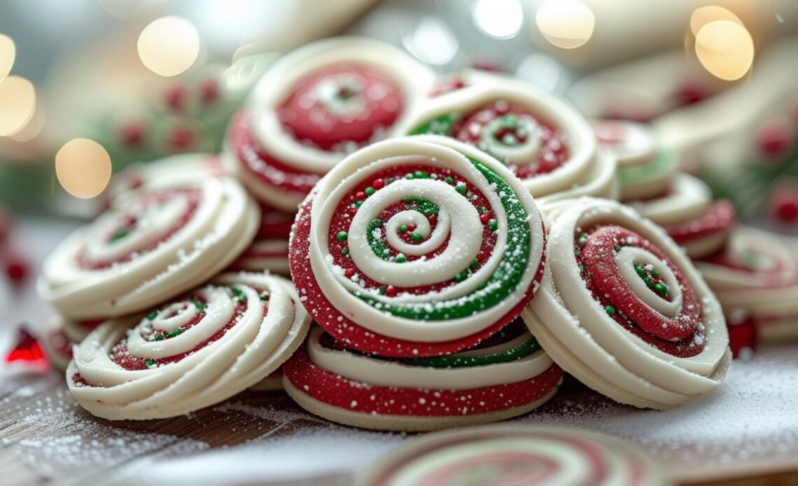 Delight in the Festive Spirit with Christmas Pinwheel Cookies