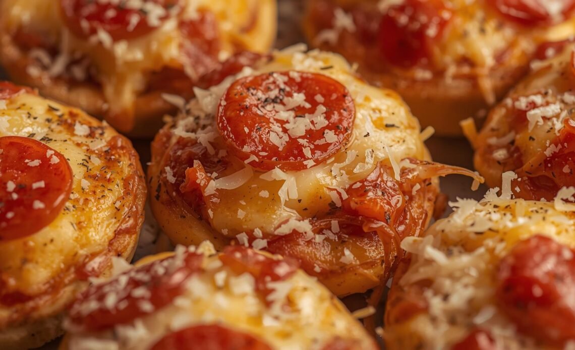Christmas Pizza Bites