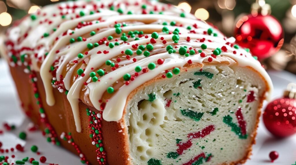 Christmas Sprinkle Buttermilk Bread: A Festive and Moist Holiday Favorite
