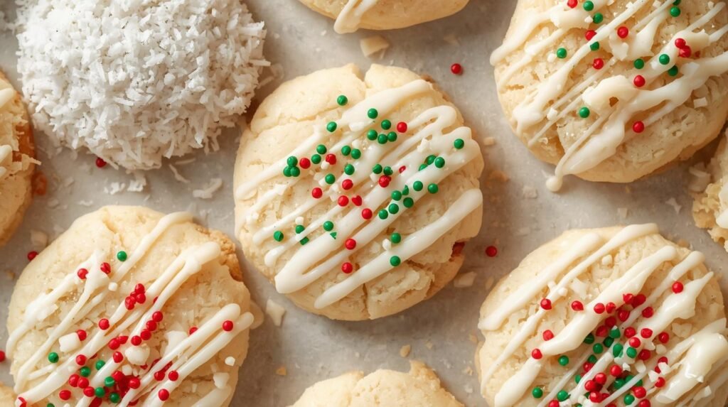 Coconut Christmas Cookies Recipe