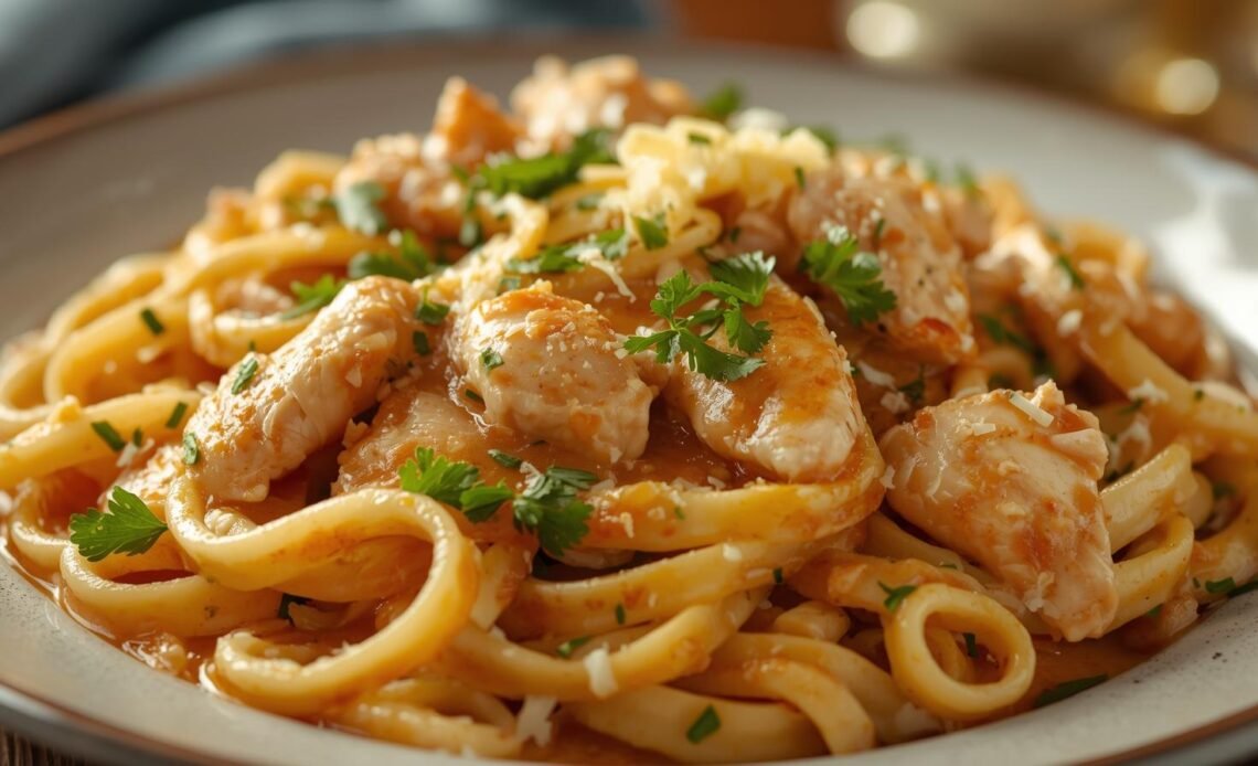 Cowboy Butter Chicken Linguine